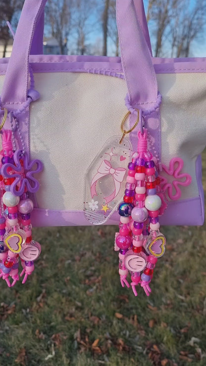 Pink Vibes Bagcharm 🎀