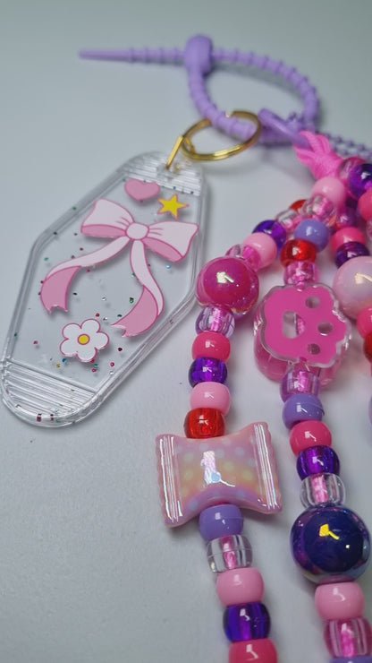 Pink Vibes Bagcharm 🎀